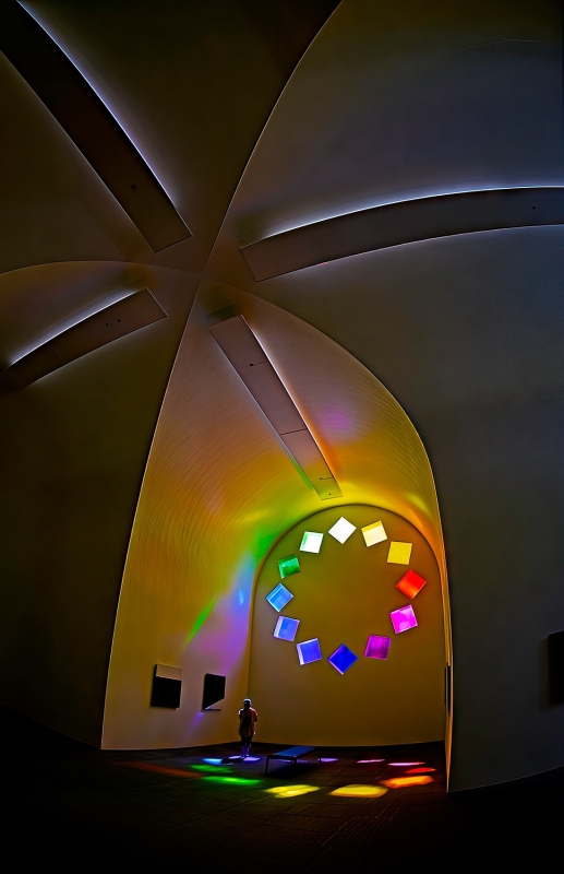 Kelly Chapel Interior by artist Charlie Kreitler